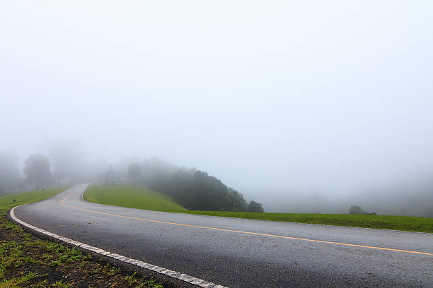 road the rainy season