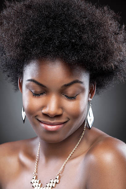 istock Young and beautiful black woman 517661910