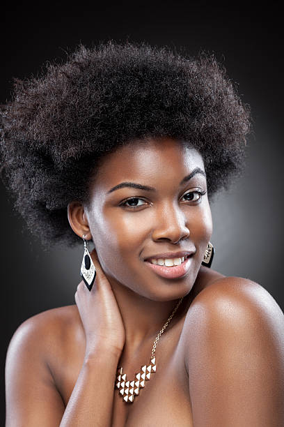 istock Young and beautiful black woman 517662130
