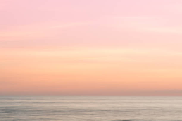 istock Abstract sunrise sky and  ocean nature background 517672011