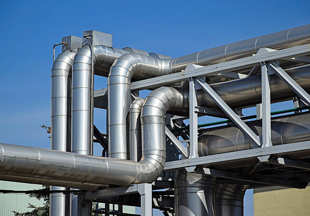 istock Pipeline of the power plant 517673045
