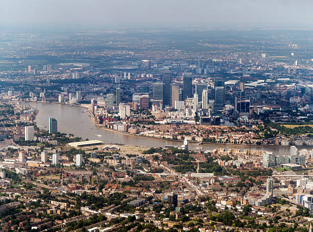 istock Canary Wharf skyscrapers, London 517673519