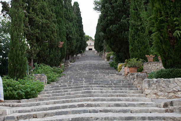 istock Calvary Steps in Pollensa, Mallorca, 517673707