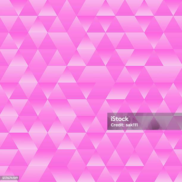 Pink Triangle Patterns Pattern Background Pink Triangle Stock Illustration - Download Image ...