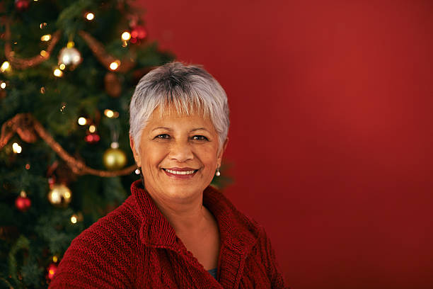 istock She's in a festive mood 517674177