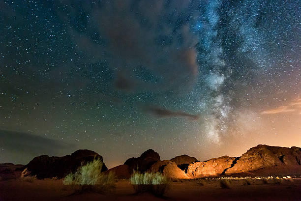 istock Night in Wadi Rum desert. Jordan 517675400