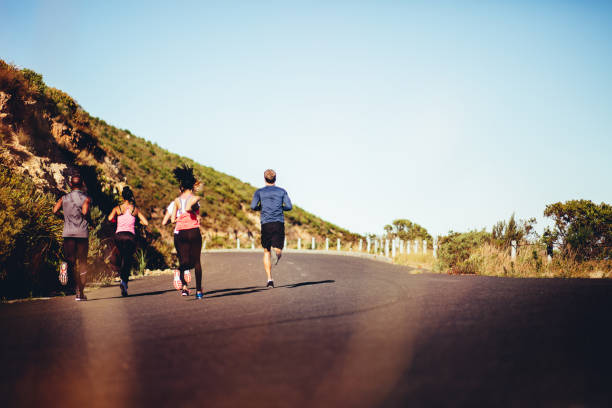 istock Athletic friends involved in an outdoors running training 517677588
