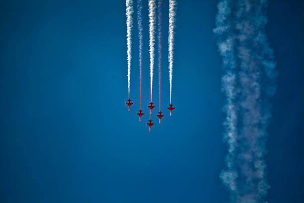 Airplane Show stock photo