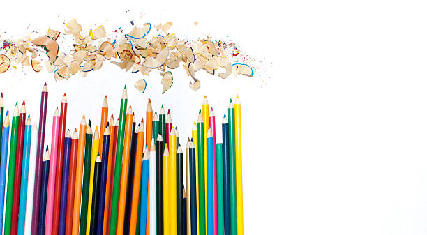 istock colored pencils and shavings 517677843