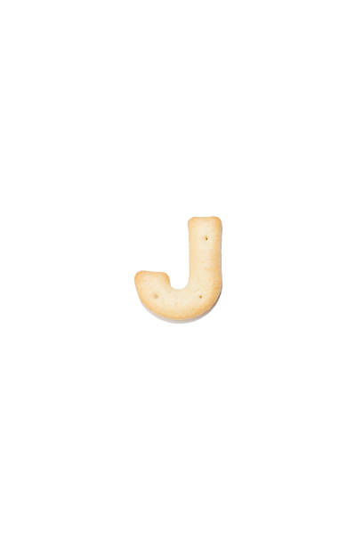 istock letter J made of cracker cookie 517681860