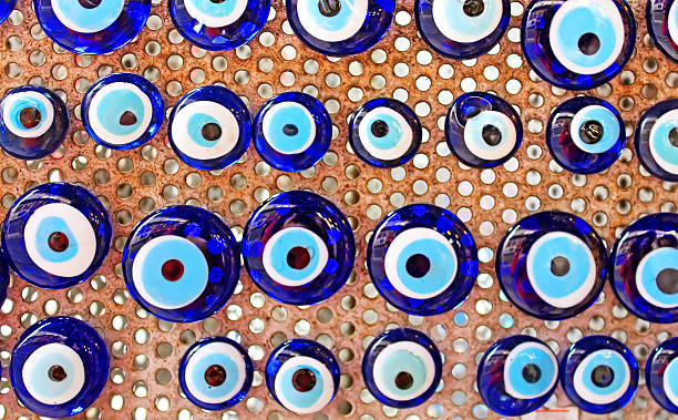 istock Group of traditional Turkish Amulet Evil Eye 517683748