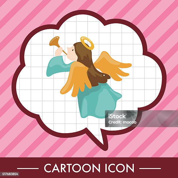 Computer Graphics Angel Angel Theme Elements Stock Illustration - Download Image Now - Angel ...