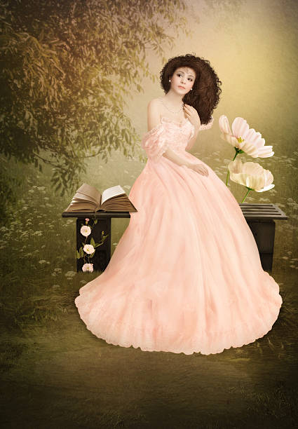 istock Young girl sitting on bench 517687362