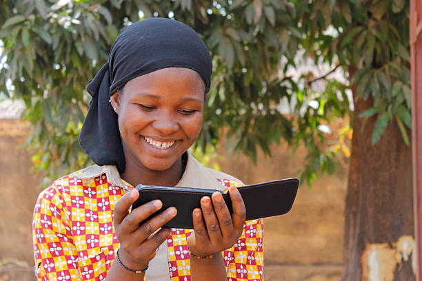 istock A girl looking at the phone 517689248