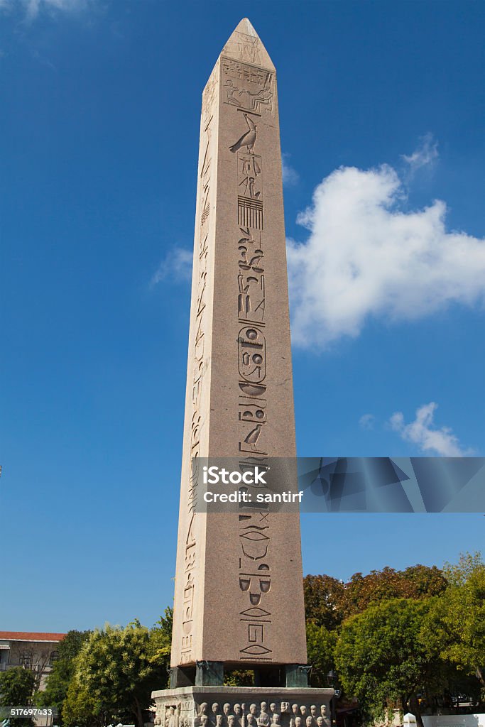 Obelisk of Thutmose III in Istanbul Obelisk of Thutmose III in Sultanahmet Square, Istanbul, Turkey. Ancient Stock Photo