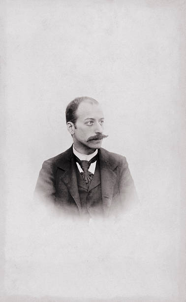istock Old Portrait of a man. 517697995