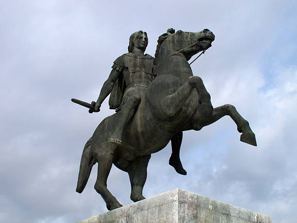 Alexander The Great stock photo