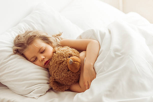 Sweet little girl stock photo