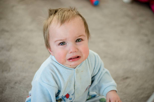 istock Boy crying in Living room 517701622