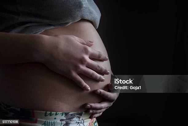 Pregnant Woman Stock Photo - Download Image Now - Gestational Surrogacy, Adult, Adults Only