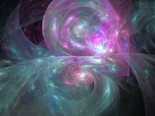 istock Digital Fractal on Black 517712305