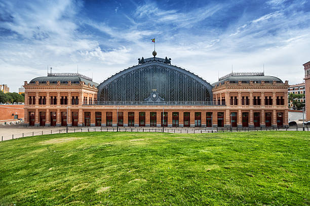 Atocha railway station in Madrid
