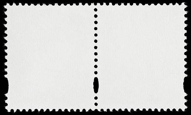 istock Pair of Blank Postage Stamps 517714445