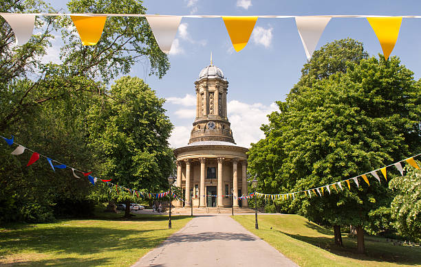 saltaire united reformierte church - aredale stock-fotos und bilder