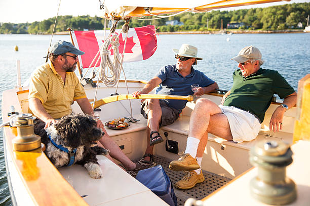 istock Friends on Sailboat 517716339