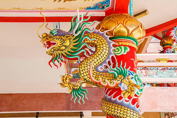 istock Dragons in chinese temple 517723575