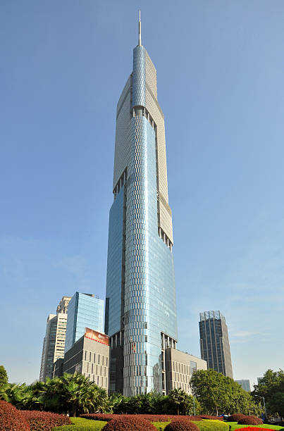 istock Zifeng Tower in Nanjing, China 517723683