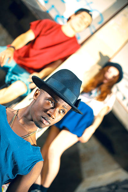istock boy and his friends ready for a dance fight 517727061