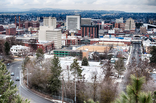 5th march 2010, spokane wa - spring in spokane washington