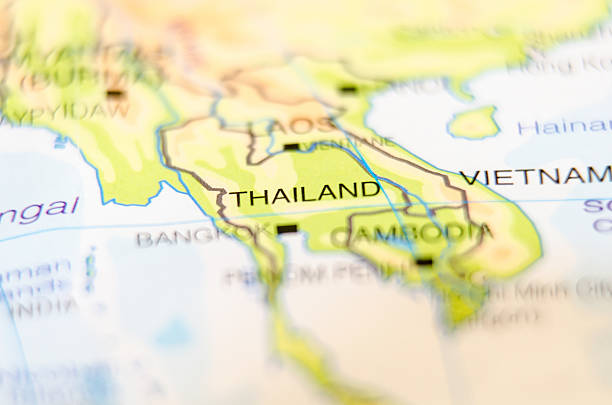 istock thailand country on map 517728925