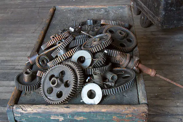 Photo of Box of gears