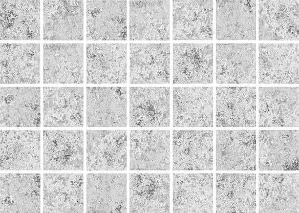 istock The modern white concrete tile wall background and texture 517738920