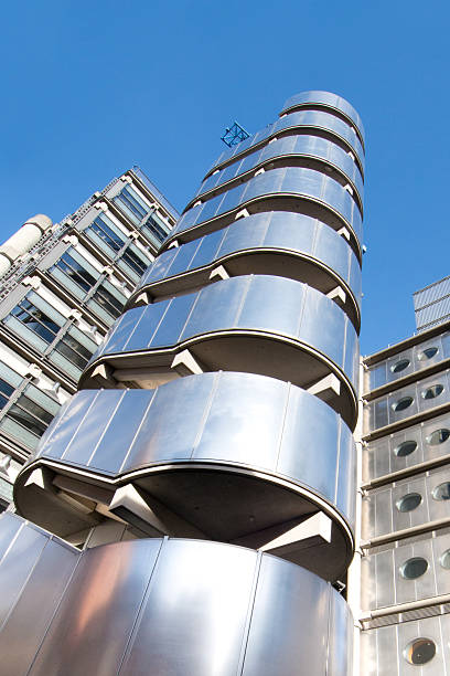 istock Futuristic Architecture with Famous Lloyd Building, London 517741220