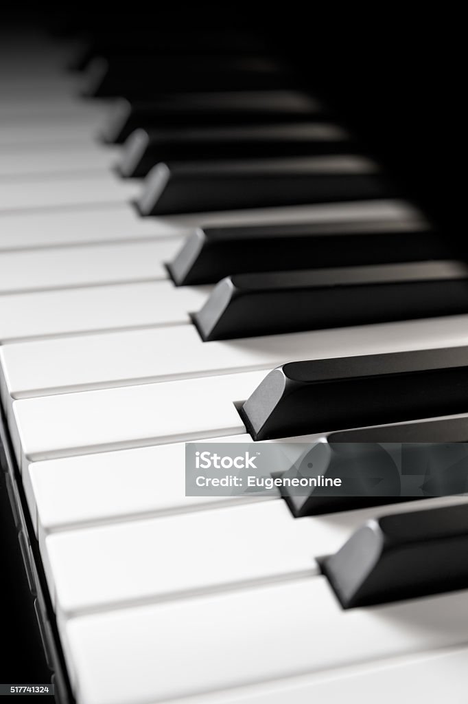 Piano keyboard Art Stock Photo