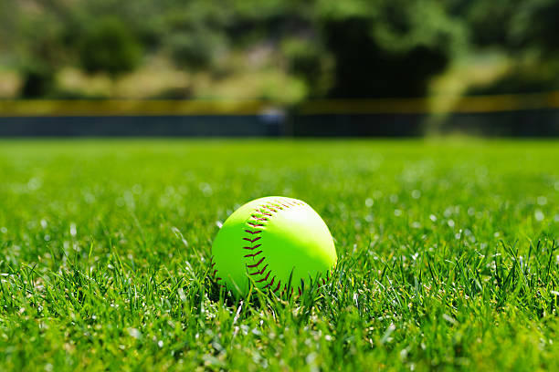 istock Softball at a softball field in California mountains 517741470