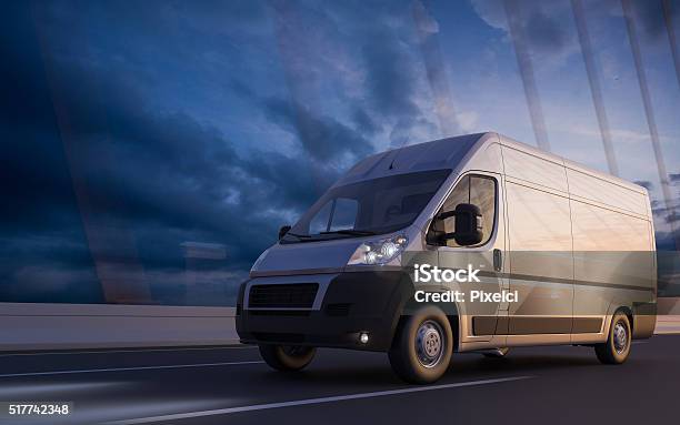 Fast Transport Stock Photo - Download Image Now - Van - Vehicle, Pick-up Truck, Truck
