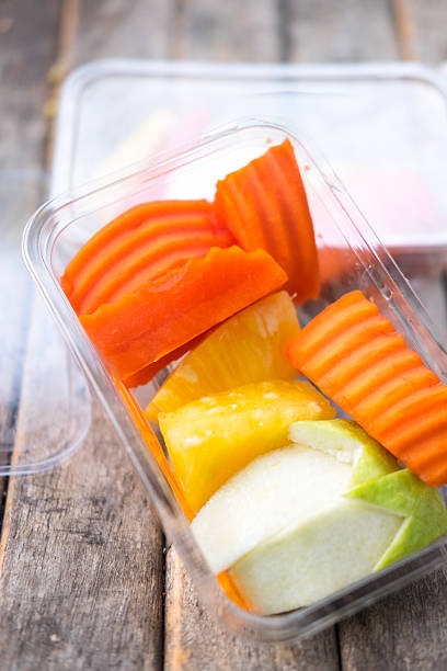 istock Colorful Thai fruits in box 517742736