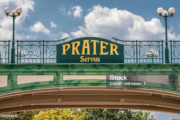 Prater Park Vienna Stock Photo - Download Image Now - Prater Park, Bridge - Built Structure, Amusement Park