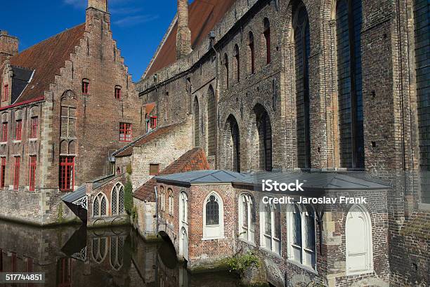Historical Houses Along The Canal Stock Photo - Download Image Now - Architecture, Belgian Culture, Belgium