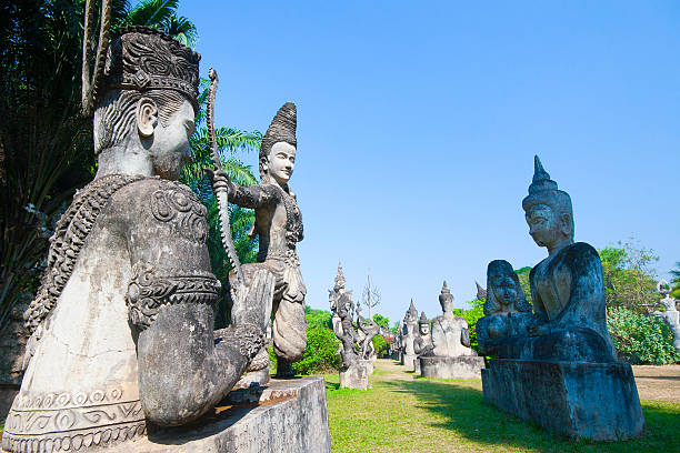 istock Buddha park in Vientiane, 517744919