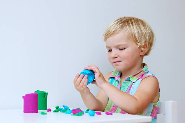 istock Creative toddler in preschool 517745113