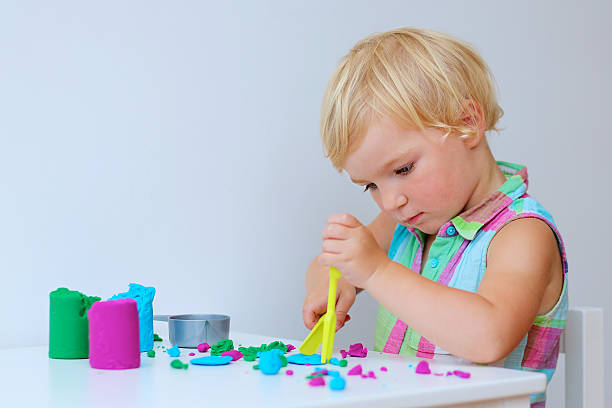 istock Creative toddler in preschool 517745115