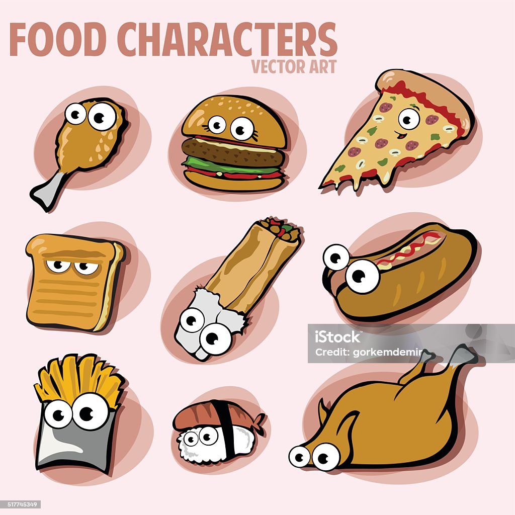Fast Food Training Module Character Fast Food Characters