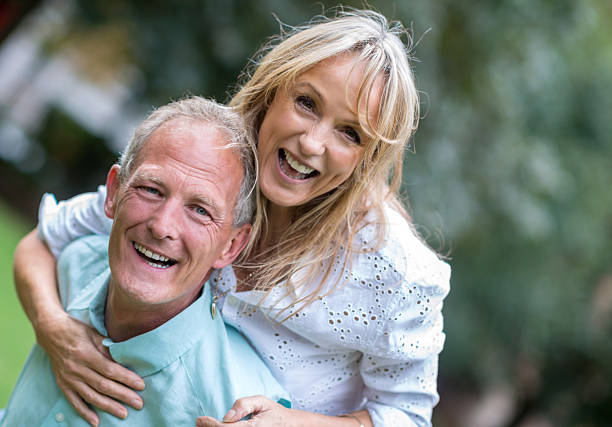 istock Loving couple at the park 517745831