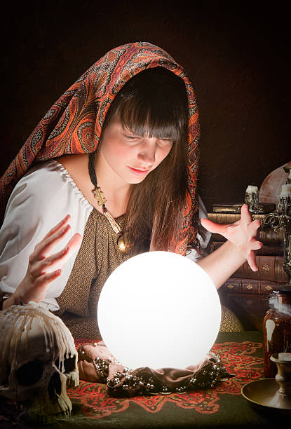 istock Fortune-teller and a crystal ball 517745943