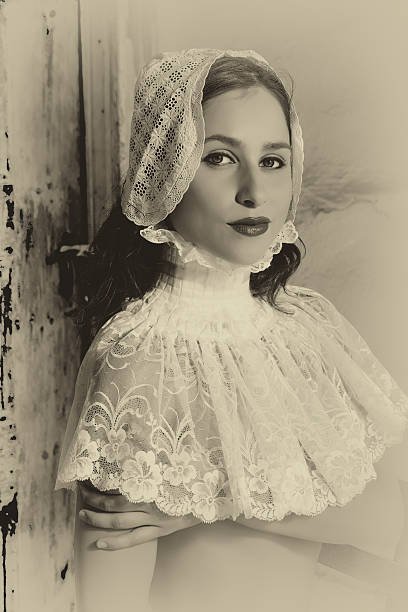 istock Renaissance portrait in sepia 517746095